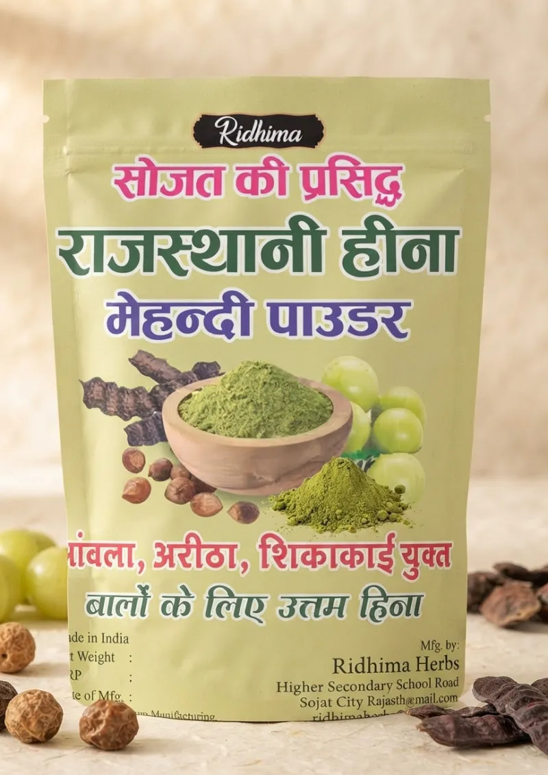 Attractive Mehendi Best Herbal Henna Powder 500g